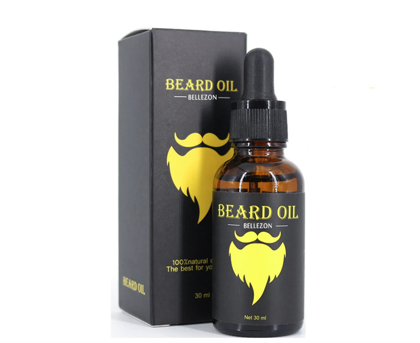 Mannen Baardgroei Olie Kit Verzachten Haargroei Voedende Enhancer Baard Wax Balsem Snor Olie Leave-In Conditioner Baard zorg