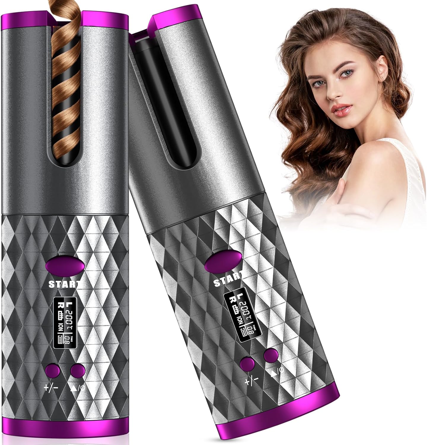 Cordless Automatic Hair Curler